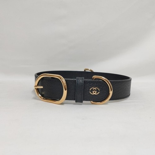 Gucci collare cane pelle - g,