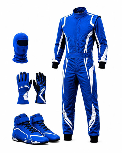 Tuta kart racing con scarpe - racing,