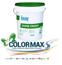 KNAUF STUCCO IN PASTA SUPER FINISH AD ELEVATE PRESTAZIONI 20KG.