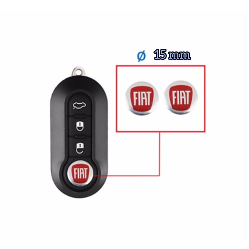Logo chiave fiat rosso - 2,