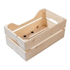 natural woodpacker wooden box