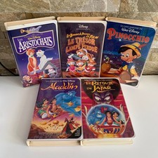 Walt Disney VHS Lot 5 French