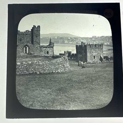 Antique magic lantern slide - antique,
