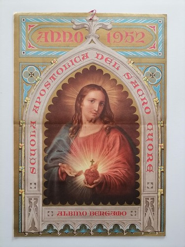 Calendario 1952 scuola - calendario,