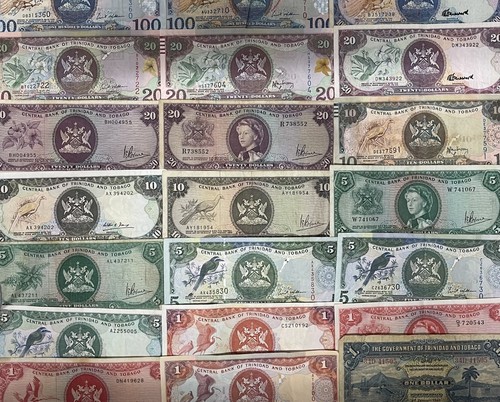 Banconote dollaro trinidad - dollaro,