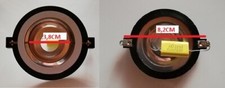 RICONATURA 8OHM MEMBRANA RICAMBIO RIPARAZIONE TWEETER TW339 BOBINA 38mm DIFETTO 