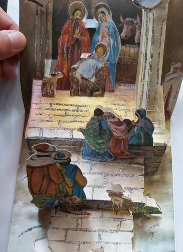Biglietto auguri natale - biglietto, up
