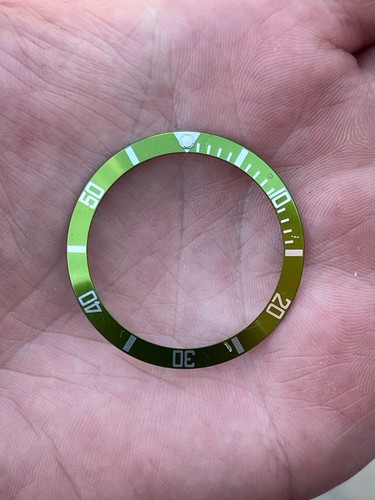 Inserto lunetta verde lime