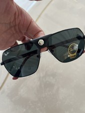 Ray Ban Leather metal and