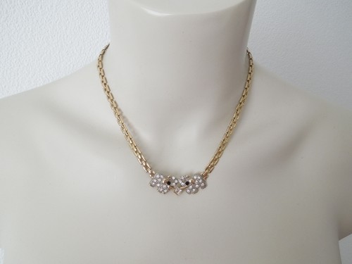 Collana vintage colore oro - collana,