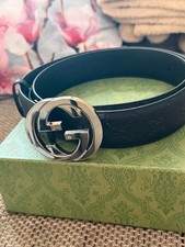 Gucci Fibbia Nera Guccisima