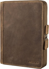 'Ferris' Cartella A4 Portadocumenti in Pelle Vintage Borsa per Tablet Custodia p