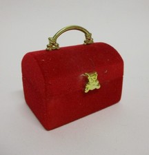 ✅ SPLENDIDA SCATOLINA SCATOLA ASTUCCIO PORTA ANELLO GIOIELLI BAG VINTAGE - 4776