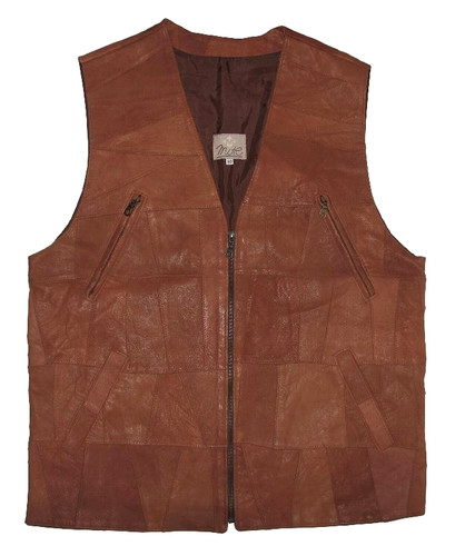Mote gilet uomo pelle - in,