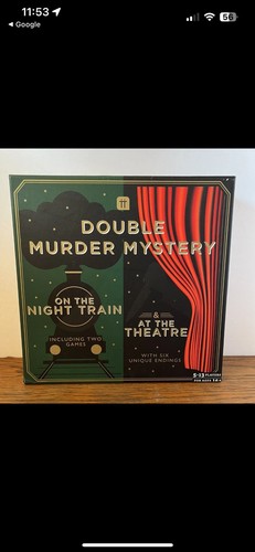 Talking tables murder mystery - murder,