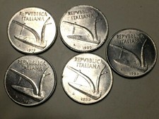 MONETE DA 10 LIRE del