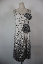 MARELLA VESTITO ABITO DONNA TG. 46 WOMAN CASUAL VINTAGE DRESS COTONE