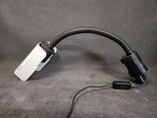 VINTAGE  LAMPADA BIANCA SCRIVANIA TARGETTI SANKEY STUDIO A MORSETTO ANNI 70