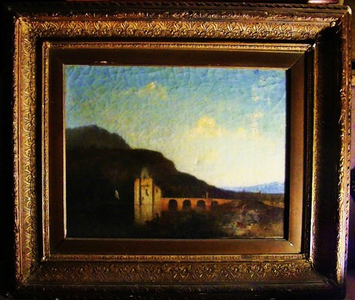 Antico dipinto olio - ad,
