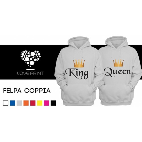 Coppia felpe love - coppia,