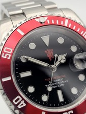 Orologio Ltd Ed Manchester United Man U 'The Red Devils' Seiko TMI NH35 movimento automatico...