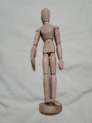 Wooden artist mannequin - wooden,