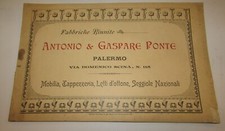 Rivista di mobili tappezzeria Palermo Antonio e Gaspare Ponte