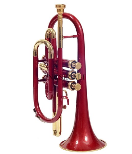 Cornet red brass - cornet, bb