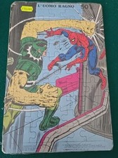 L'UOMO RAGNO  / Puzzle 50 Pezzi - Marvel Comics / Malipiero 1978 Blisterato