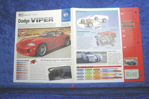 Dodge viper carta - dodge, da
