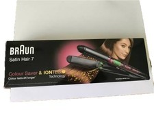Braun Satin Hair 7 Piastra Capelli Colour Saver IONTEC Nera