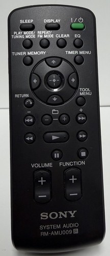 Sony remote control amu009 - remote, rm-amu009