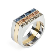 Tris anelli donna brosway - tris, di