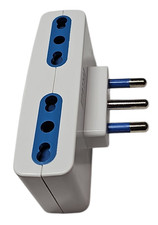 6 Adattatori Tripolari 4 Prese