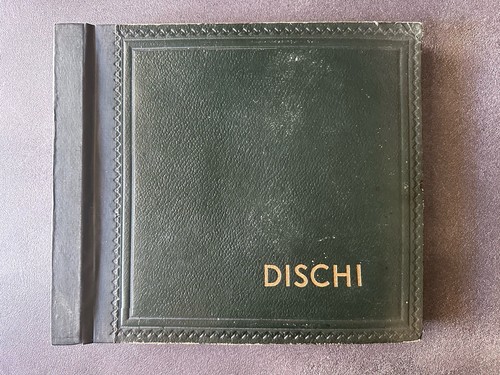 Album vintage con dischi - con, 12