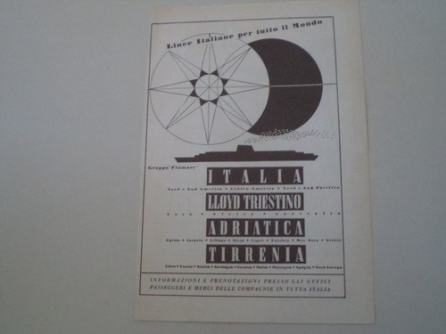 Advertising pubblicità 1955 - advertising,