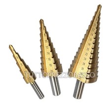 Kit fresa conica allargafori a