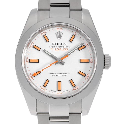 Rolex milgauss 116400 white - rolex,