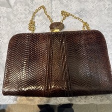 borsa coccodrillo vintage
