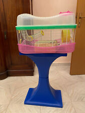 Gabbia per criceto Imac Fantasy L 58cm P 38cm H 38,5cm + piedistallo come nuovi