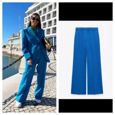 ZARA WOMEN STRAIGHT TROUSERS -