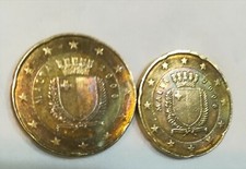 N. 2  monete 20 Centesimi euro Malta anno 2008