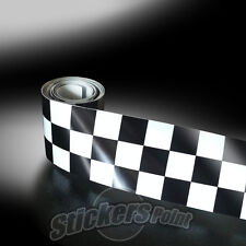 Adesivo fascia striscia SCACCHI cm 120 x 2,5 SCACCHIERA