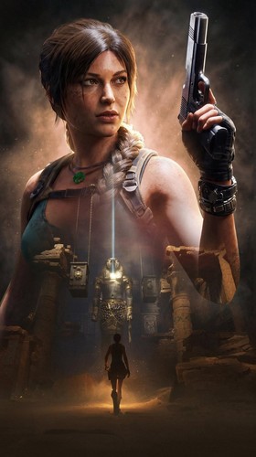 Poster gioco avventura - poster, lara