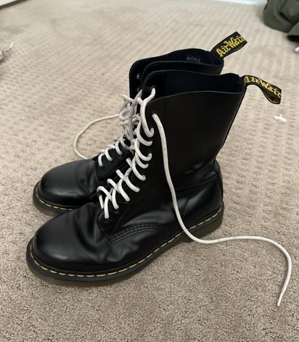 Martens stivali uomo rosso - dr.,