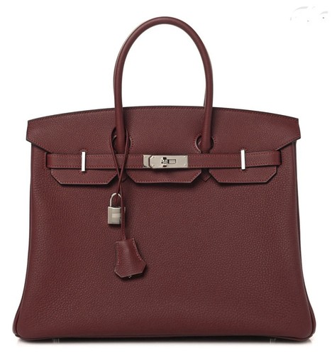 Togo birkin rouge h - birkin,