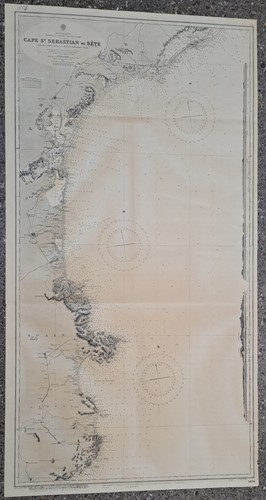 Carta nautica capo san - capo, di