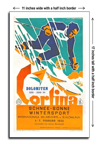 1932 dolomiti cortina neve - dolomiti,