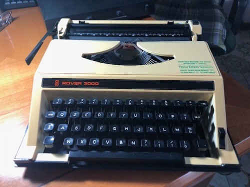 Macchina scrivere rover - scrivere,