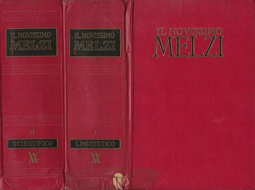 Novissimo melzi dizionario - il,